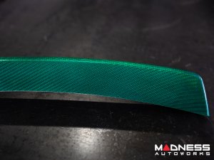 Alfa Romeo Stelvio Front V Shield Grill Frame - Carbon Fiber - Italian Theme - Feroce Carbon